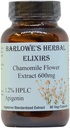 הבא Barlowe's Herbal Elixirs Chamomile לחלץ את תוספי צ'אמומיל גרמני | Matricaria Chamomilla | 1.2% Apigenin | 600 מ"ג לקפסולה | 60 ואג'ים | Stearate Free | Glass Bottle