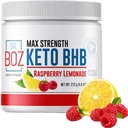 Dr. Boz - Keto BHB אבקת - Raspberryade, 20 משרתים - Ketones Drink - להגביר את האנרגיה ולהפחית Cravings - Max Power Dietary Supplement - Quality Tested - Made in the USA - 9.6oz (272g)