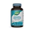 Nature's Way Calcium & Magnesium מינרלים Complex, תומך בתפקוד בריאות העצם והשרירים, *750 מ"ג ל- 3Capsule משרת, 250 קפסולות (Packaging May Vary)