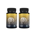AADAR טבעי אומגה 3 טבעוני שומן Acid & Immunity תוספת לגברים ונשים | Flaxseed Arjuna Walnut No Fish Oil