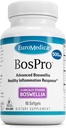 EuroMedica BosPro - Boswellia Serrata לחלץ תוסף - תוספת תזונתית לתמיכה בריאה Lung - Herbal תוסף פורמולה - 60 Softgels