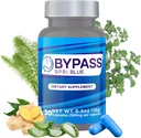 YERBERO Bypass BPRI Blue - השלב הבא בסדרת BPRI - 30 Caps - בכיכובו של אלוורה, ג'ינג'ר, Sarsaparilla Root, Green Tea, Dandelion, Horsetail ועוד - 500 מ"ג לקפסולה.