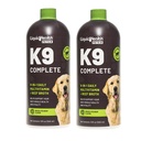 LIQUIDHEALTH Pets K9 Complete 8-in-1 Liquid Multivitamin for Adult Senior Dogs & Puppies, All in One Complete Formula Canine Vitamins for Skin & Coat, Joint Health, Immune Support - USA Made (2 Pack)