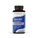 Rest-ZZZ תוספת כוח - תוספת תמיכה בשינה - Fall Asleep & Stay Asleep - Calms Nervous System - באופן טבעי Ease שריר Tension & Restless - דל דוס מלטונין GABA & Chamomile - 60 קפסולות