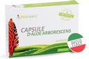 ALOEBETA Aloe Arborescens Natural Power כמוסות - 100% אורגני תוספת Aloe, Stimulates Immune Defenses, Antioxidant, Detoxifying - טבעוני, No GMO, Gluten-Free, ללא סוכר