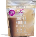 לחץ על אבקת חלבון קפה | Double Shot Espresso | 16g חלבונים | 23 ויטמין Essentials | Low Calorie Meal החלפה | 150 מ"ג קפאין | Gluten Free | No Artificial Flavors or