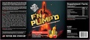 "Merica Labz F'N Pump"D Stimulant Free, Nitric Oxide, Fully Dosed, Pump PreWorkout אבקת (20 משרתים)