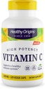 ויטמין C 1000 מ"ג (Non-GMO Tested, High Potency, Immune Support, Vegan), 120 Veggie Caps