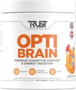 Opti Brain - שיפור זיכרון והתמקדות, Nootropics Brain Support for Energy, Brain Booster for Health with Energy and Focus - Premium Energy Enhancers (30 משרתים)