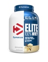 Dimatize Elite 100% אבקת חלבון Whey, Vanilla, 25g של חלבון, 5.5g BCAAs, פחות מ 140 Cal., Gluten Free, 2g Carb, 2g סוכר, 3g שומן (67 משרתים)