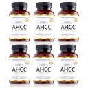 HPD Rx Premium AHCC & Shiitake Mushroom 1100 מ"ג לתוספת המשרתת, Immunity Booster טבעי, שומרת על פעילות טבעית של רוצח טבע | AHCC הוא פרובנס ב -30+ מחקרים | 180 יום אספקה, 6-Packack.
