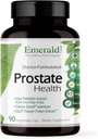 EMERALD LABS Prostate Health - Prostate Support Supplement with Saw Palmetto, Lycopene, Sting Nettle & More * - טבעוני וגלוטן חינם - 90 קפסולות ירקות (30 יום אספקה)