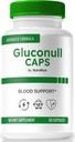 Gluconull Caps, רשמי Gluco NullCaps פורמולה, תמיכה טהורה עבור רמות Stable ואנרגיה דלק עבור בריאות כוללת, All-Natural Ingredients, Gluco Null Glyco Optimizer (60 קפסולות)