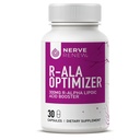 NERVE RENEW Optimizer - תוספת תזונתית - 30 קפסולות - 300 מ"ג Stabilized R-Alpha Lipoic Acid לכל קפסולה עבור תמיכה טבעית של עצבנות עצבים - בטוח מהיר וכל טבעי