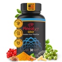 Pineal XT Gold - Pineal Gland תוסף - Third Eye Awakening - Focus and Memory Supplement for Brain - 7 Powerful Ingredients Decalcify, Detox, and Serveal Gland