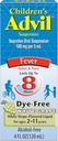 Advil Pain Reliever and Fever, Dye Free Children's Ibuprofen for Pain Relief, Ibuprofen for Children, White Grape - 4 Fl Oz
