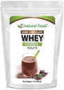 Whey Protein Isolate - Dark Chocolate Flavor with Zero Sugar - Delicious All Natural Proteinאבק - Mix in Smoothie, Shake, Juice, Orמתכון - הורמון חופשי, Non GMO, & Gluten חינם - 1 lb