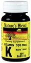 ויטמין K 100Mcg Tablet 100 Ct