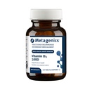 Metagenics ויטמין D3 1000 IU - ויטמין D עבור טופסת עצמות בריאה, בריאות Cardiovascular ו- Immune Support - 120 Count