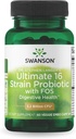 Dr. Stephen Langer's Formula - Natural Probiotic w /Prebiotic FOS - 16-Strain תוספת קידום תמיכה העיכול W / 3.2 מיליארד CFU לקפסולה - (60 ואג')
