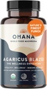 Aloha מדיצ'לס Pure Agaricus Blazei 500 מ"ג 90 קפסולות צמחוניות מוסמך אורגני