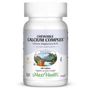 Maxi Health Chewable Calcium Complex - Vanilla Flavor ויטמין D3 ו Magnesium Chewables כדי לעזור לתמוך בעצמות - Creative Magnesium ו- Calcium תוסף לנשים וגברים (180 הרוזן)