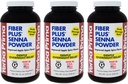 Yerba Primafi Plus Senna אבקה, 12 Ounce (Pack של 3) - עבור שימוש קצר-טווח כדי לשחזר סדירות, שיפור Apple Spice Flavor, Stevia Sweetened, מספק Gentle Overnight הקלה, non-GMO