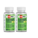 SaltStick Fastchews 60 הרוזן אלקטרוליט החלפת Zesty לימון Lime 2 Pack (120 Total Tablets)