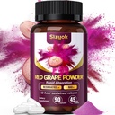 Piceid Resveratrol Supplement and NAD+ Cell Regenerator, Ultra High Purity & Bioavailable, Support Heart Health, Blood Flow, Cellular Energy Production & Metabolism, Red Grape Powder, 45 Day Supply-80
