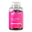 Mountain Meadow Herbs Her Calm Gummies - תמיכה טבעית עם Saffron, פרח תשוקה, St. John's Wort, GABA - תוספת הקלה מתח לנשים - 60 ct