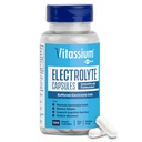 Vitasium Electrolyte כמוסות, אלקטרוליטים לניהול של POTS ו דיאטות סויום גבוה (500 מ"ג Sodium - 100 מ"ג פוטאסום), Unflavored, 100 טבליות מלח (Size 0)