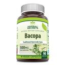 Herbal Secrets Bacopa אבקה 500 Mg 90 Veggie קפסולות תוספת | Non-GMO | Gluten Free | Made in USA