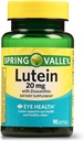 עמק האביב Lutein עם Zaxanthin Dietary תוסף, 20 מ"ג, 90 הרוזן