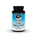 מקור Naturals Arctic Pure אומגה 3 שמן דגים, כוח מקסימלי EPA / DHA עבור הלב, משותף, המוח, ו Immunity - 1125mg - 60 Softgels
