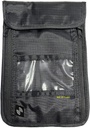NO Jet Lag Travel Neck Pouch, הדרכון / כסף הולר עבור נסיעות עם טכנולוגיית חסימת RFID, נסיעות מוסתר Pouch כדי להגן על מזומנים, כרטיסי אשראי, טלפונים, נסיעות חיוניים