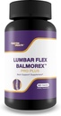 Lumbar Flex Balmorex Pro Plus Back תוסף - גלולות הגב הטובות ביותר שלנו - תוספת תמיכה טבעית - גב תחתון בחזרה סטריפנס - חזרה Ache Back Pills Back Aches