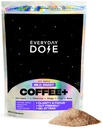 בכל יום Dose Premium Fitogenic Mushroom קפה עם Grass-Fed Collagen, Chaga, Lions Mane & L-theanine for Better Focus, Energy, Digest, Skin, ו- Immunity 30 משרתים