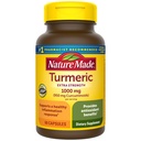 הטבע עשה תוספת כוח Turmeric Curcumin עם Black Pepper, 1000 מ"ג לחלץ Turmeric לשרת (הופנה מהדף 95% Curcuminoids), תומך בתגובה למניעת הריון בריא, 60 קפסולות צמחוניות