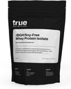 תזונה אמיתית - אבקת חלבון ריק Whey חינם Isolate - 100% Grass פד Whey חלבון אבקת חלבון עם Amino Acids - לא הוספת הורמונים או אנטיביוטיקה (Unflavored / Unmated, 1 lb)
