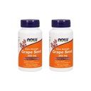 Now Foods Grape Seed לחלץ 250 מ"ג, 90 Vcaps - (Pack of 2)