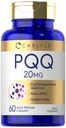 Carlyle PQQQ תוסף 20 מ"ג | 60 קפסולות | Non-GMO Gluten Free