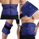 REVIX Ice Pack for Injuries Reusable Gel for Lower Back, Cold Packs for Back Shoulder, Elbow, Hip, Leg, Wrap Around All Knee, Soft Cold Compress,16 × 9
