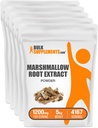 BulkSupplements.com Marshmallow Root Extracta - Marshmallow Root Supplement, Marshmallow Extract - Herbal Supplement, Gluten Free, 1200 מ"ג למשרת, 5kg (11lbs) (Pack of 5)