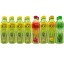 Iberia Aloe Vera לשתות עם Pure Aloe Pulp (Pack של 16) 10 x Pineapple, 2 x מקורי, 2 x סטרויברי, 2 x מנגו