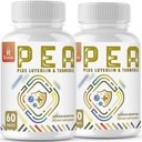 1500 MGitoylethanolamide עם Luteolin 98% ו Turmeric, High Absorption, Micronized Pea תוספת עבור discomfort Management- USA Made - 120 טבליות