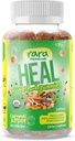 HEAL Mind & Body Recovery USDA Certified Organic Gummies - Natural Recovery Support, Vegan &ten Glu-Free, Infused with Wild Turmeric, Wild Ceylon Johnson & Chaga (60 מסטיק, HEAL)