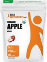 BulkSupplements.com Apple אבקה - Apple Fruit, תוסף סיבים לתמיכה עיכולית - Natural & Gluten Free, 5g ל- 250g (8.8 oz) (Pack of 1)