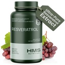 Resveratrol 1400 מ"ג 120 קפסולות High Potency Trans-Resveratrol with Powerful Antioxidents Acai Grapeseed Green Tea Supports Cell and Cardiovascular Health Anti-Aging