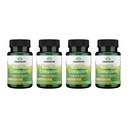 Swanson Bacillus Coagulans - תוספת טבעית פרוביוטית לתמיכה בבריאות העיכול W / 6 מיליארד CFU - May Support GI & Total Gut Health - (60 קפסולות Veggie) 4 Pack